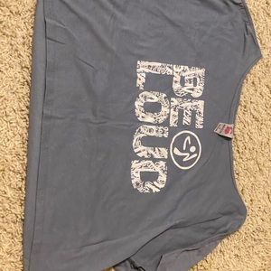 Zumba cropped shirt